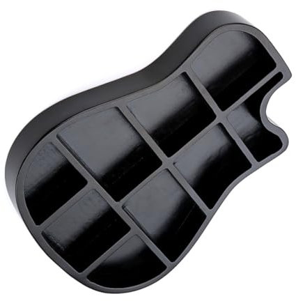 GLSTOY Guitar Picks Holder Pick Storage Case for Electric Guitar Lightweight Practical Black