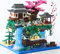 Yushinv Set di costruzione di alberi di ciliegio in fiore con scatola regalo, musica originale (tipo: sinfonia), kit di costruzione di luci per casa Sakura Bonsai giapponese (3320 pezzi)