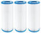 Paquete de 3 cartuchos de filtro para Bestway, filtro tipo III para piscina, compatible con tipo A o C
