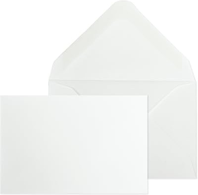 Blake Purely Everyday - White Small Envelopes 62 x 94mm - Pack of 1000-80 GSM Thickness - Gummed Mini Envelope 2.4 x 3.7 Inches - for Florist & Flower Bouquet - Business Supplies (M2030)