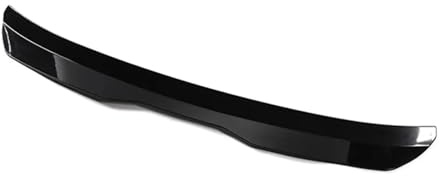 Auto Heckscheiben Seitenspoiler Für VW Für Polo AW Für GTI Für R-Line 2018–2024 Heckspoiler Universal Heckflügel(Glossy Black)