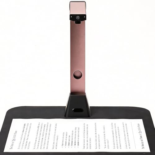 Venkillian Escáner de Documentos Portátil A3: 18MP Alta Definición Multiformato con OCR 130 Idiomas Aplanamiento de Curvas Windows (No Compatible con Mac) USB para Hogar Oficina Negocios y Educación