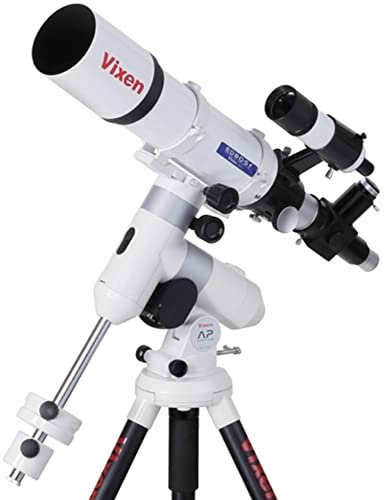 Vixen Apochromatischer Refraktor AP 80/600 ED80Sf Advanced Polaris AP-SM Starbook One: Ein Teleskop für ambitionierte Einsteiger und erfahrene Beobachter, Schwarz-Weiß