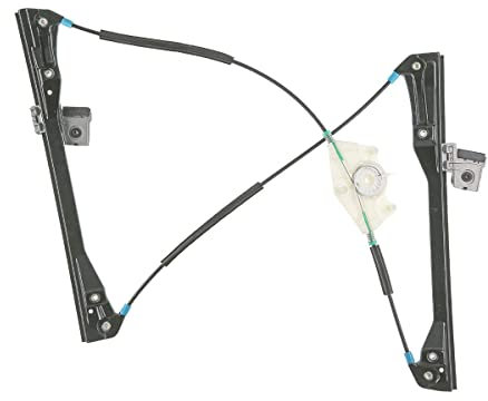 Frankberg Elektrisch Fensterheber Ohne Motor 2/3 Türer Vorne Links Kompatibel mit Golf IV 1J1 Alle Motoren Schrägheck 1997-2005 1J3837461