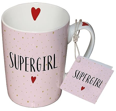 Unbekannt Porzellantasse Supergirl