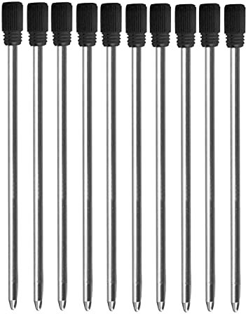 Pack of 20 Replacement D1 Black Ink Refills for Tech Tool Ballpoint Pen or Other Multifunctional Pens