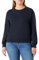 Trigema Damen 571501 Sweatshirt, Navy, M