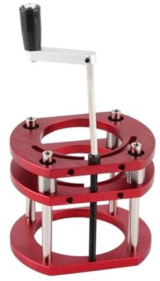 Router Lift Base 4 Jaw Clamping Router Table Lifting Base Suitable for Making Router Worktable