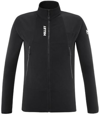 MILLET Herren K Lightgrid Jkt M Fleece, Schwarz (neues Logo), S EU