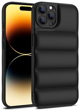 Amzer Puffer Case für iPhone 15 Pro schwarz