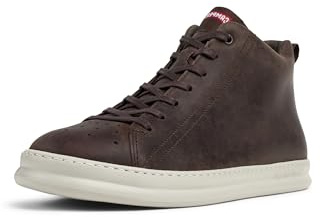 Camper Men's Runner Four K300347 Sneaker Bootie, Dark Brown 012, 8 UK