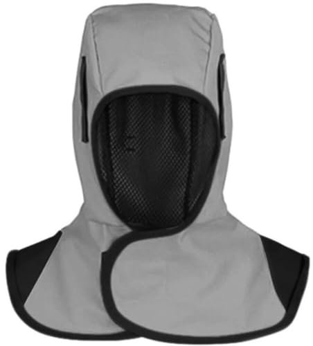 Full Protection Welding Hood Dustproof Wear-resistant Lightweight Fireproof Reusable Washable for Full Face Mask Neck Protective Hood