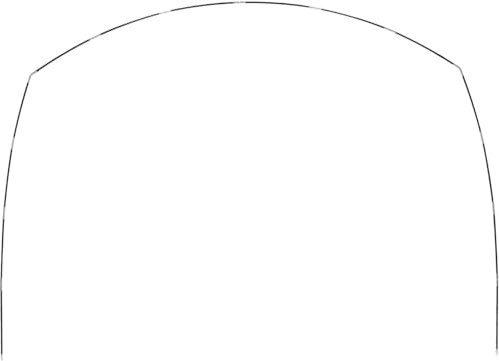 Happy Travel 8,5 mm horizontale XL-Fahrradzeltstange, Ersatz-Set, flexible Fiberglasstange, Schwarz