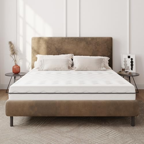 EGO HOME Matratze 180x200 Härtegrad H3 16cm Höhe, Hochwertige Kaltschaummatratze aus Komfort Memory-Schaum, 7-Zonen Ergonomisch und Atmungsaktiv Schaumstoffmatratze, Öko-Tex Zertifiziert