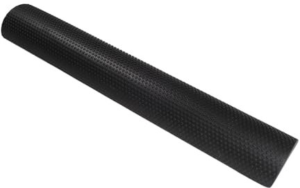 Half Foam Roller Exercise Roller for Muscle Massage Tension Relief Trigger Point, 90cm Ultra Lightweight Foamroller Back, Legs, Gym, Pilates Yoga, Deep Pain Relief Physical Therapy Myofascial Release