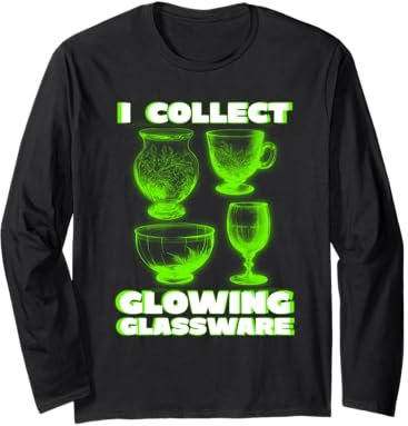 Green Glowing I Collect Verre à uranium Manche Longue