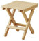 Asyduey Tabouret Pliant Portable en Bois, Chaise, Escabeau Pliable, Repose-Pieds Pliable pour L'Extérieur 28 X 36 X 29 cm