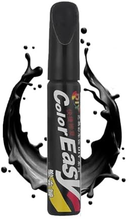 Treesiche Stylo de retouche pour Dacia - Pinceau de réparation de voiture - 2 en 1 - Stylo de réparation de rayures - Stylo de retouche de peinture pour Dacia - Noir nacré