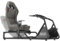 Rebblers SIMR1000 Simulatore Guida Professionale Sedile Racing Avvolgente con Supporto Cambio Freno a Mano e Supporto TV - Regolabile F1/GT/Rally Compatibile Tutti i Volanti Gaming PC/Console (Grigio)