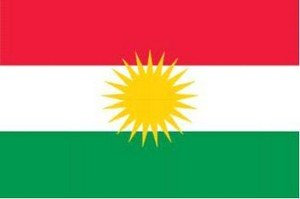 Flagge Fahne Kurdistan 90x150cm