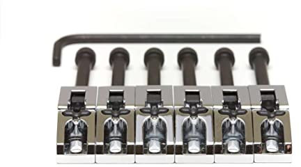 graph tech GT PG 0080 C6 String Saver Classics Floyd Rose Saddles (6-Stück) chrome