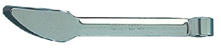 Vogue Hamburger Tongs 9 - Stainless Steel Turner Tong for Grilling, Cooking, Flipping L646