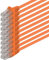 1m - orange - 10 pieces - (PACK) - CAT.6 CAT6 Ethernet LAN network cable 1000 Mbit/s patch cable