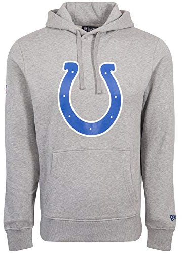 New Era - NFL Indianapolis Colts Team Logo Hoodie - Grau Größe L, Farbe Grau