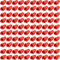 100x Red RJ45 CAT5e CAT6 Cable End Cover Crimp Boots-Ethernet Connector Plug