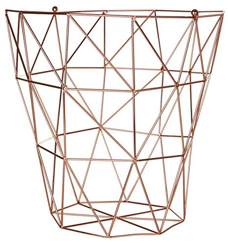 Premier Vertex Aufbewahrungskorb, verkupfert, Metall, Kupfer, 31 x 31 x 31 cm