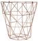 Premier Vertex Aufbewahrungskorb, verkupfert, Metall, Kupfer, 31 x 31 x 31 cm