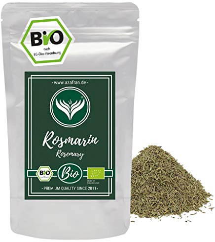 Azafran BIO Rosmarin Getrocknet, Rosmarinblätter als Gewürz oder Tee 250g