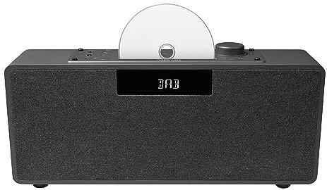 MEDION P64934 Kompaktanlage Micro Audio System (DAB+, Bluetooth, CD-Player, UKW Radio, USB, AUX, LCD Display mit Hintergrundbeleuchtung)