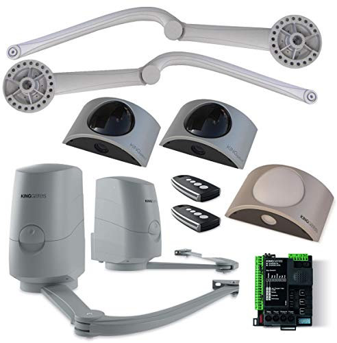 King Gates Kit Modus 280 Bras à Coulisse Novo - Installation Facile