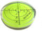 umei High Precision Horizontal Bubble Acrylic Case Bullseye Spirit Bubble Surface Level Round Inclinometers for Surveying Instruments and Tribrachs, 60mm,Accuracy 15'/2 (Green) 60x12mm