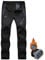 donhobo Womens Walking Waterproof Trousers Thermal Fleece Lined Ladies Winter Outdoor Windproof Warm Softshell Hiking Fishing Ski Snow Pants Black S