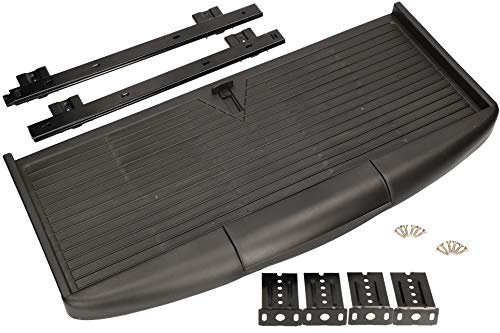 KOTARBAU® Soporte para teclado de 550 mm, soporte para teclado, soporte debajo del escritorio, sub-encimera, teclado con caja de lápices, recipiente para accesorios, color negro
