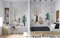 Wandtattoo Waldtiere I Blätter Reh Bär Vogel Kaninchen Wald Kinderbilder Junge Kinderzimmer Mädchen Aufkleber Osomhome os3615 (380x210cm)