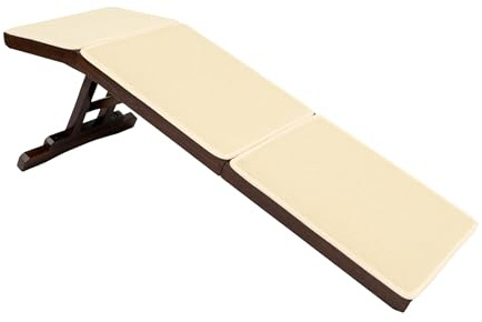 PetSafe CozyUp Hundesofa-Rampe - Klappbare Hunderampe aus Holz für Sofas und Sofas - Indoor Pet Rampe hält bis zu 45,4 kg - Rutschfester Teppich, zusammenklappbar für einfache Lagerung, Couchzugang