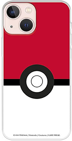 Offizielle Pokémon Pokéball Hülle für iPhone 13 Mini. Wählen Sie das Design, das Ihnen am besten gefällt, für Ihr iPhone 13 Mini