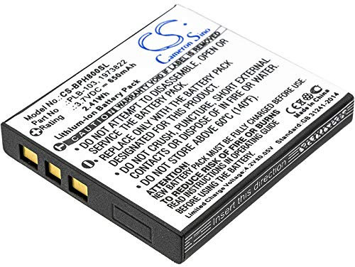 TECHTEK Batteria 650mAh compatibile con [Bang & Olufsen] BeoPlay H7, BeoPlay H8, H9, H9i, H7, H8 sostituisce 1973822, 56467 201 012, PLB-103