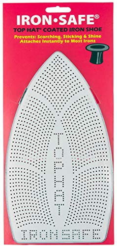 Iron-Safe Premium Iron Shoe with Top Hat Non-Stick Laminate Sole Plate