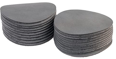 Mirka Abralon J5 Schleifpad Polierpad 150mm 4000 Körnung, 20/Pack, zum Schleifen und Polieren von Lack, Holz, Plastik