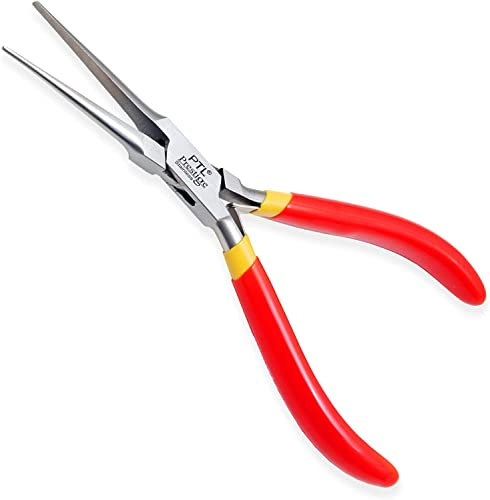 PTL® Spitzzange, lange Kette, Schmuckherstellung, Miniatur, Fliegenfischen, Geschenkideen, Hobby & kreative Kunstwerkzeuge, Basteln