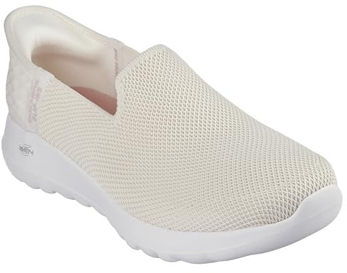 Skechers Go Walk Joy Vela Hands Free Slip-ins, Zapatillas Mujer, Crema, 38 EU