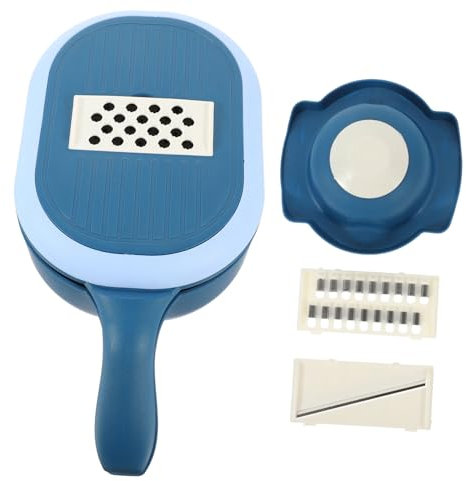 MOLUCKFU Multi Blade Gemüsehobel Mit Abtropfgitter Vielseitiger Zwiebel Und Käseschneider Für Effizientes Schneiden Und Zubereiten Von Gemüse Obst Und Käse