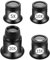 Set von 4 Juwelierlupen – Portable Monokel Lupe mit 5X, 10X, 15X, 20X Vergrößerung, ideal für Uhrmacher, Schmuckreparaturen und Sammler