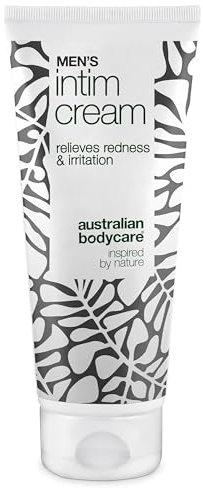 Crème Intime pour Hommes – soulage démangeaisons, frottements et humidité. Enrichie en beurre de karité et zinc pour une peau sèche et apaisée