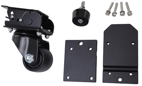 Eujgoov Packout Toolbox Lenkrollensatz, Stahlkonstruktion, Mühelose Bewegung und Ergonomisches Design für Einfache Handhabung und Navigation