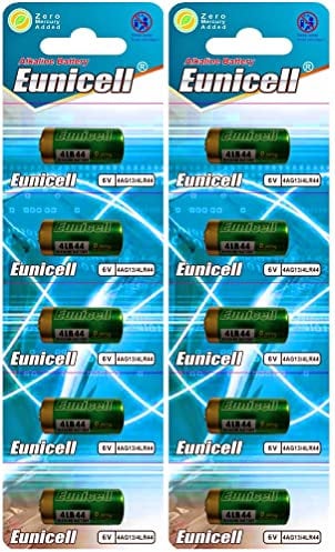 10 x 4LR44 4G13 PX28) 6v Alkaline BATTERY - 476A (L1325 Eunicell Vertrieb Deutschland 6v by Eunicell